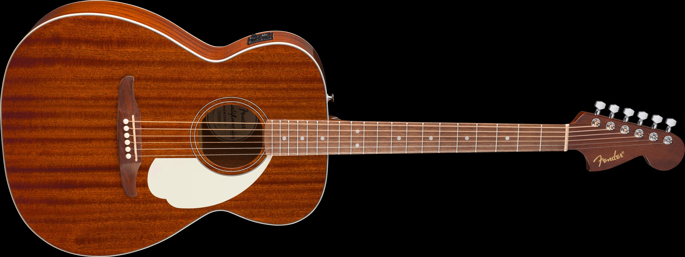 Fender California Standard Monterey E Sapele Top - Natural Sapele