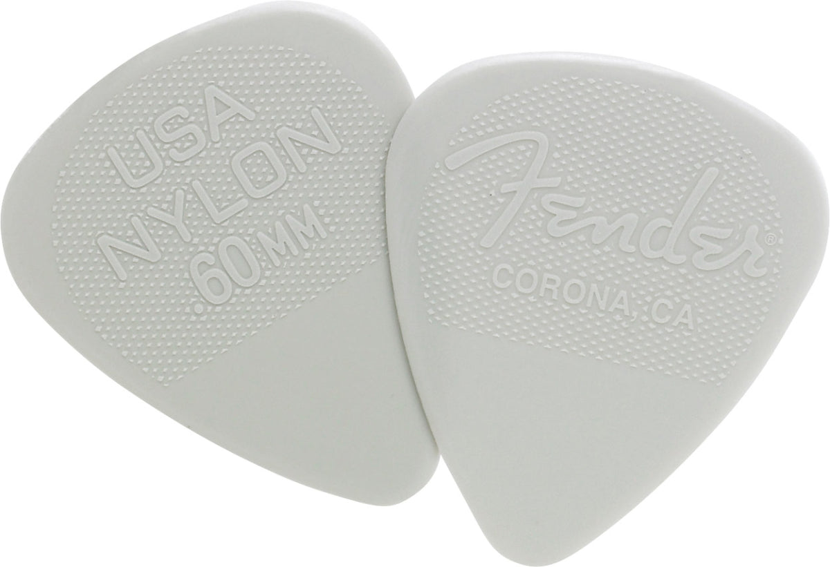FENDER PICKS - 351 NYLON GREY .60mm (12)