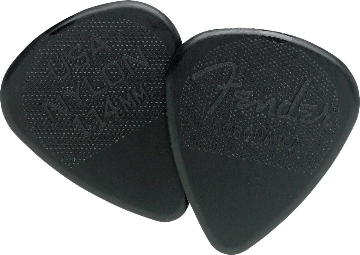 FENDER PICKS - 351 NYLON GREY 1.14mm (12)