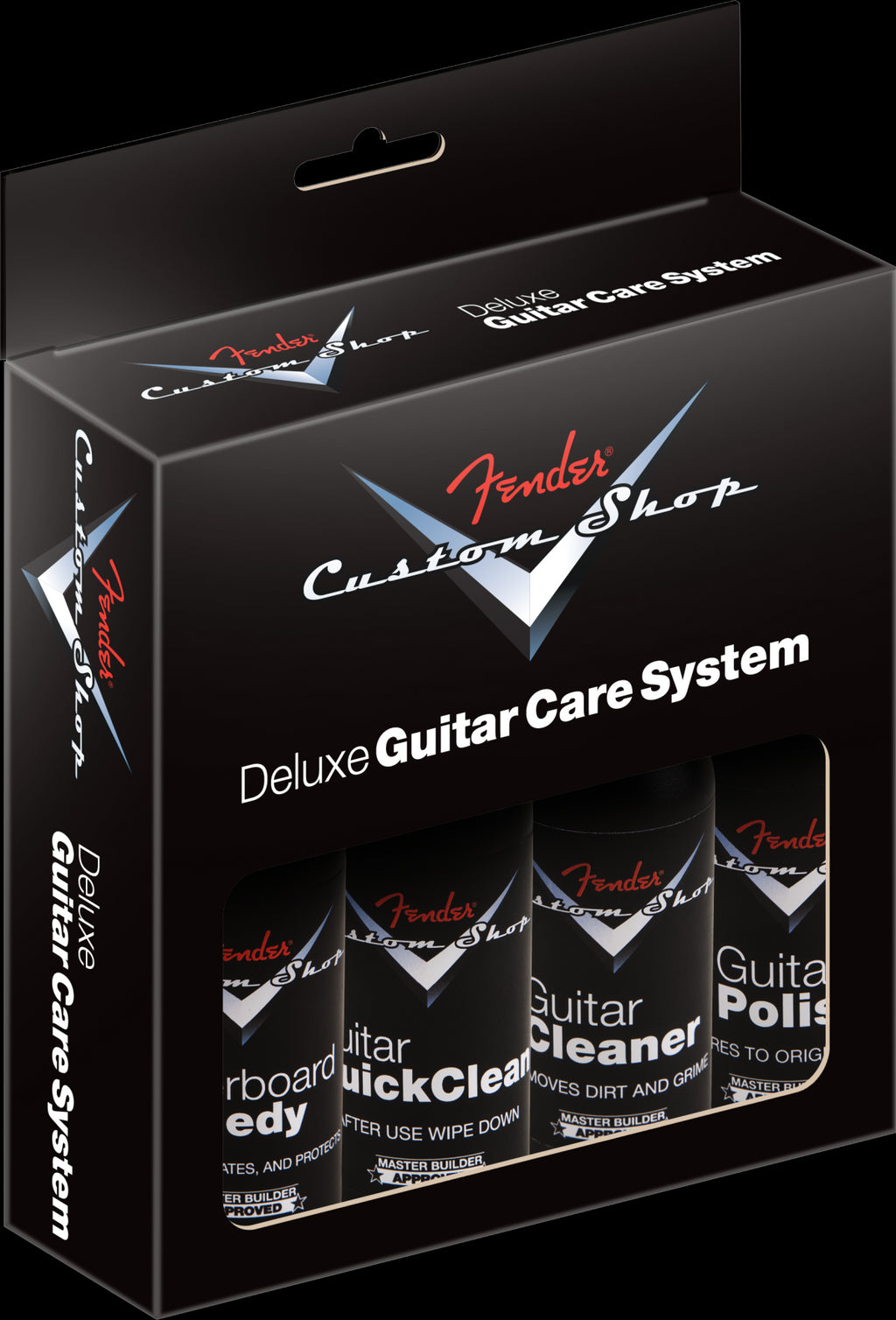 Fender CS Deluxe Guitar Care System 4 Pack Black