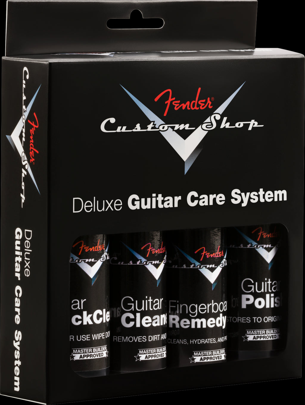 Fender CS Deluxe Guitar Care System 4 Pack Black