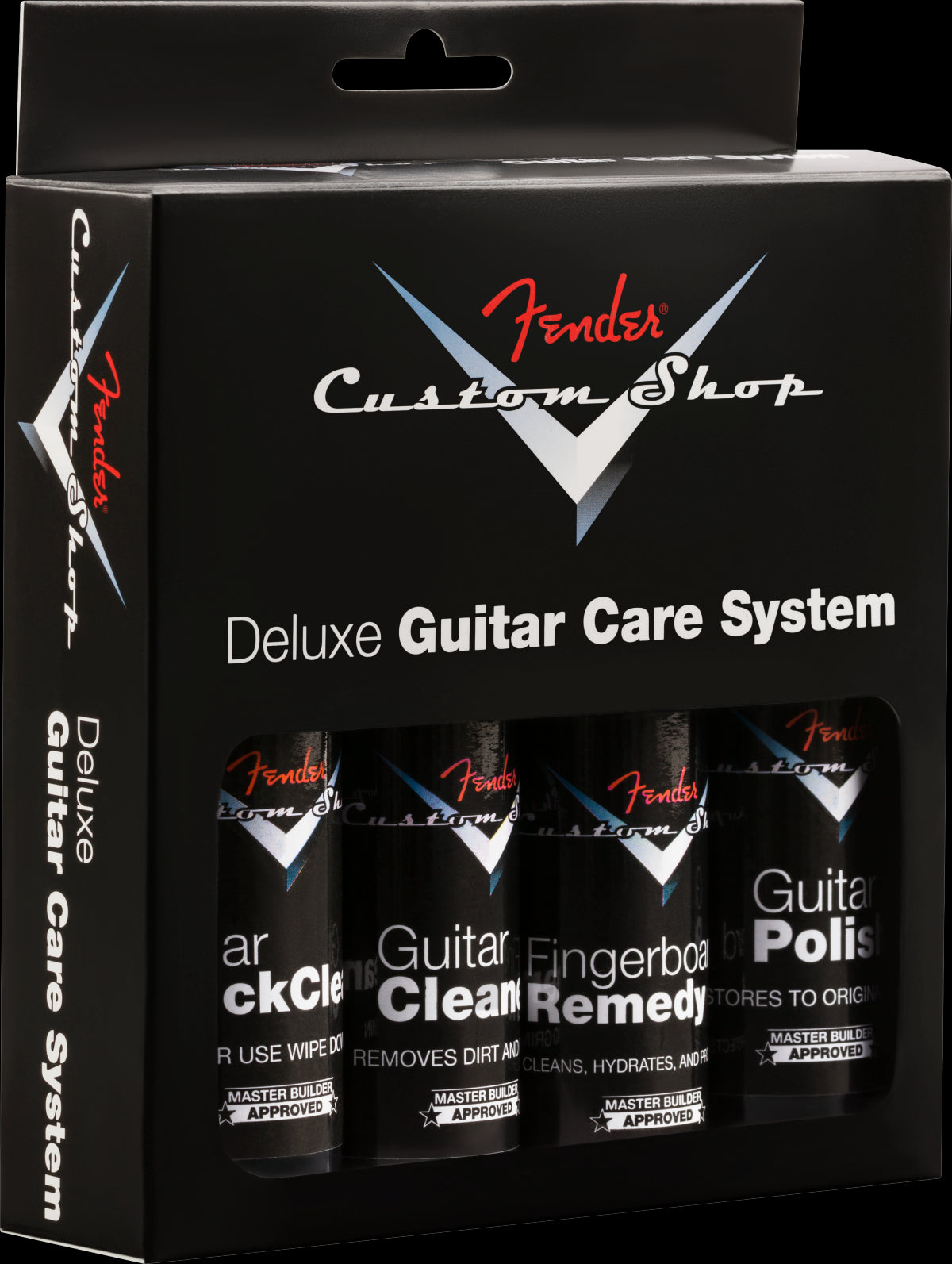Fender CS Deluxe Guitar Care System 4 Pack Black