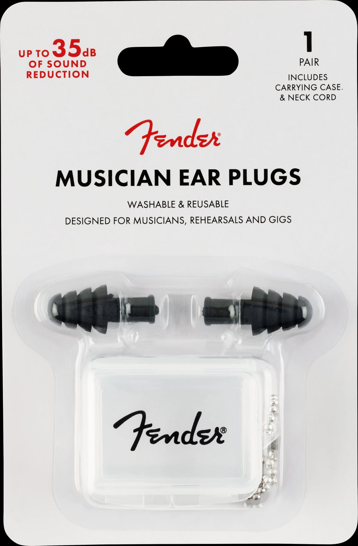 Fender Musician Ear Plugs Blk