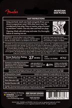 Fender Musician Ear Plugs Blk