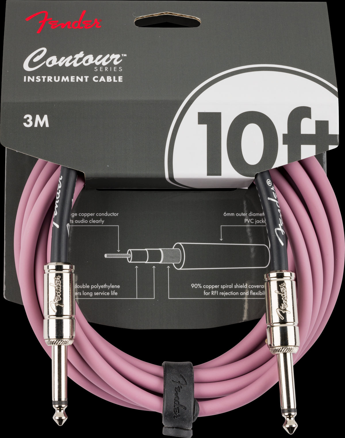 Fender Contour 10' Cable, BGM
