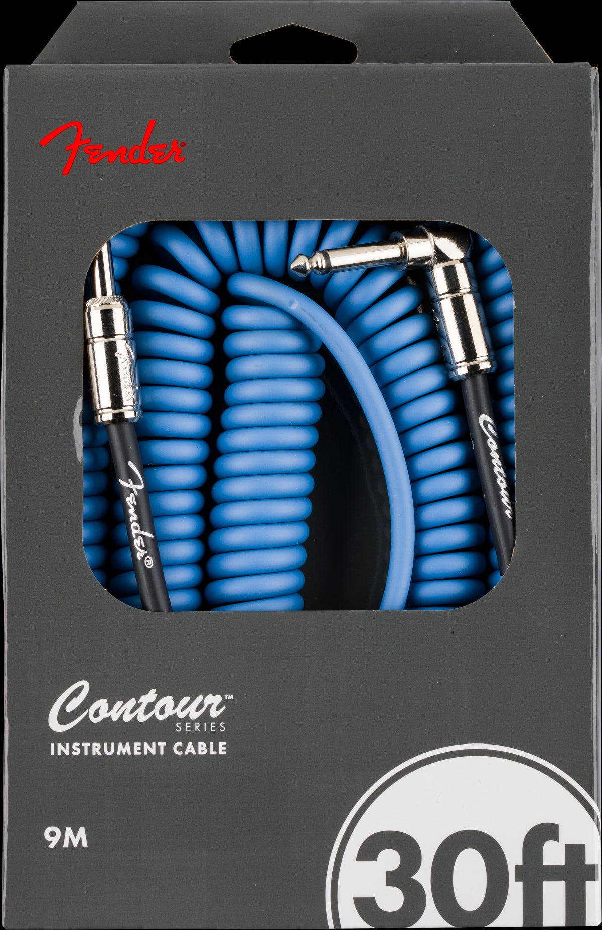 Fender Contour 30' Coil Cable, LPB