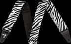 Fender Wild Zebra Print Guitar Strap - 2in