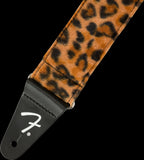 Fender Wild Leopard Print Guitar Strap - 2in