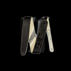 Fender Ball Glove Leather Guitar Strap in Black