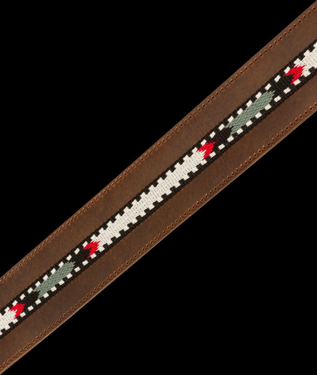 Fender Paramount Acoustic Leather Strap Brown