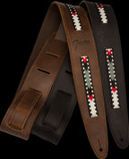 Fender Paramount Acoustic Leather Strap Brown