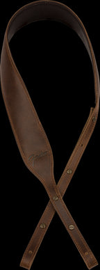 Fender Paramount Banjo Leather Strap Brown