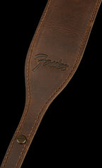 Fender Paramount Banjo Leather Strap Brown