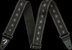 Fender Nylon Stars & Stripes Guitar Strap in Black/Grey