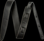 Fender Artisan Crafted 2in Leather Guitar Strap in Black