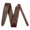 Fender Artisan Crafted 2.5in Leather Guitar Strap in Brown
