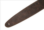 Fender Artisan Crafted 2.5in Leather Guitar Strap in Brown