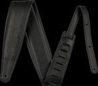 Fender 3.5" Premium Lthr Strap Blk
