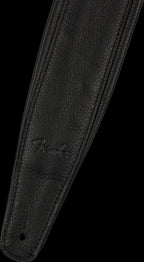 Fender 3.5" Premium Lthr Strap Blk