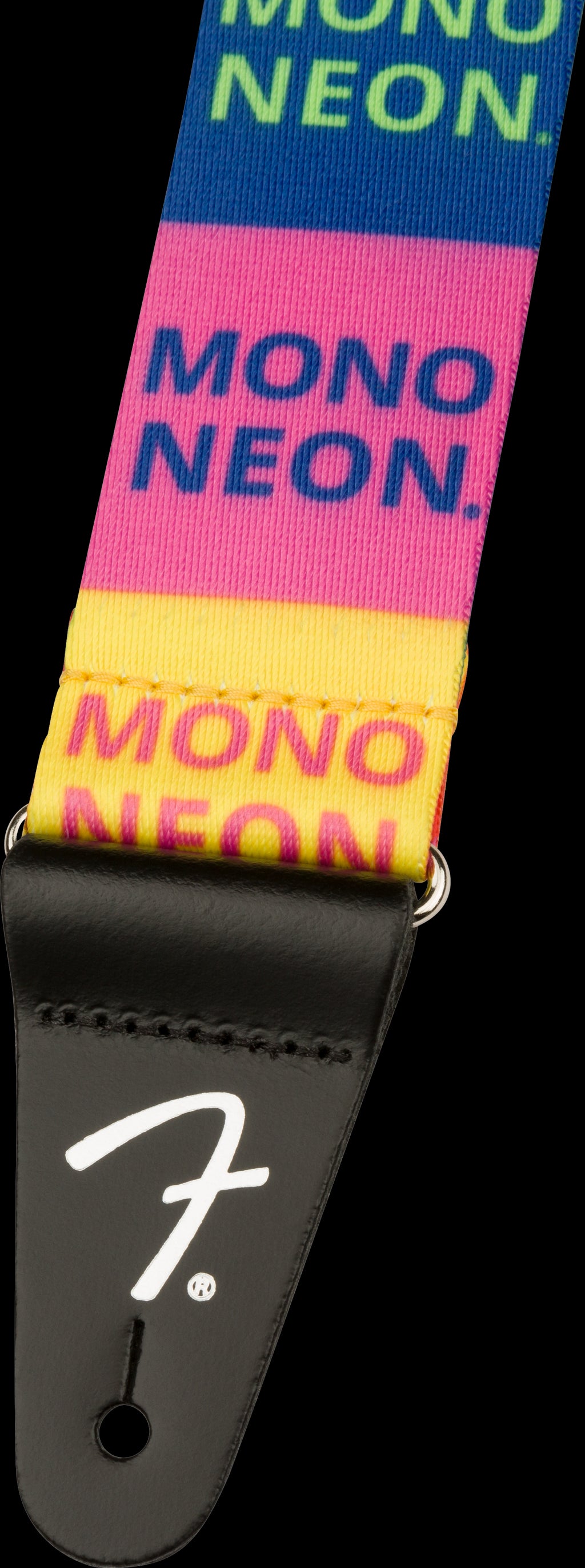 Fender Mononeon Logo Multi- Colour Guitar Strap -2 inch