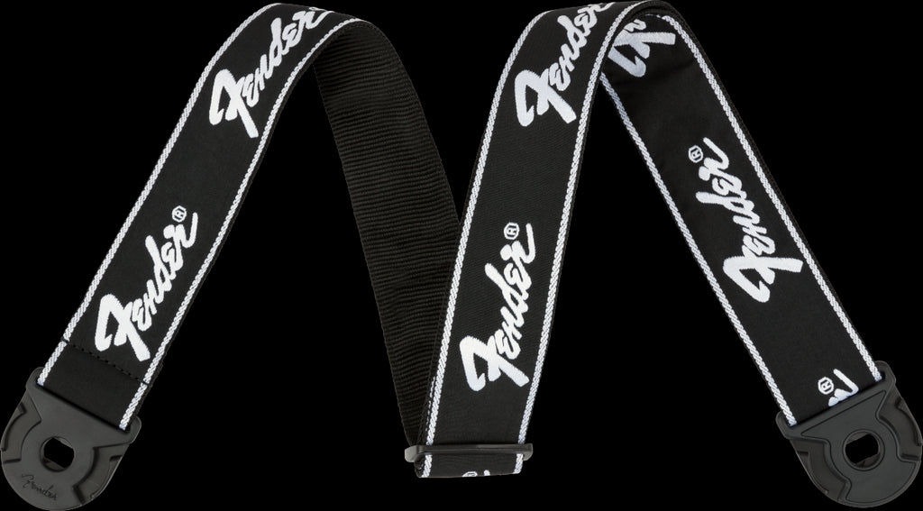Fender Quick Grip Running Logo Guitar Strap