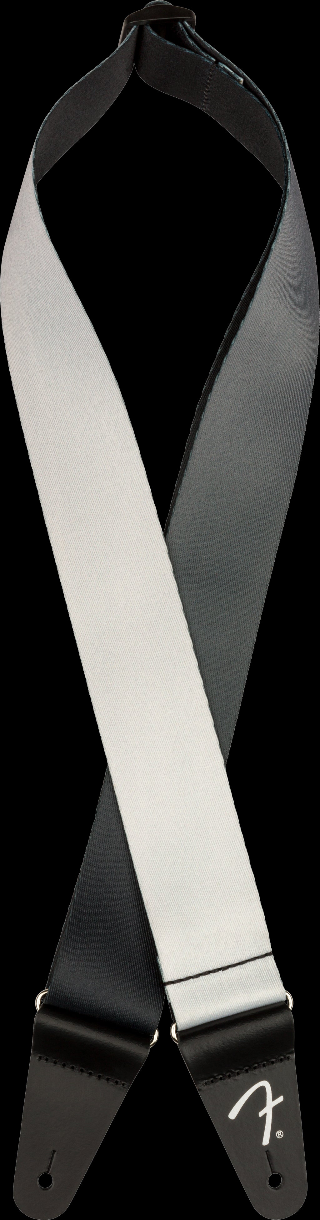 Fender Ombré 2 inch Strap in Silver Smoke