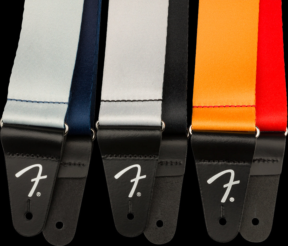 Fender Ombré 2 inch Strap in Silver Smoke