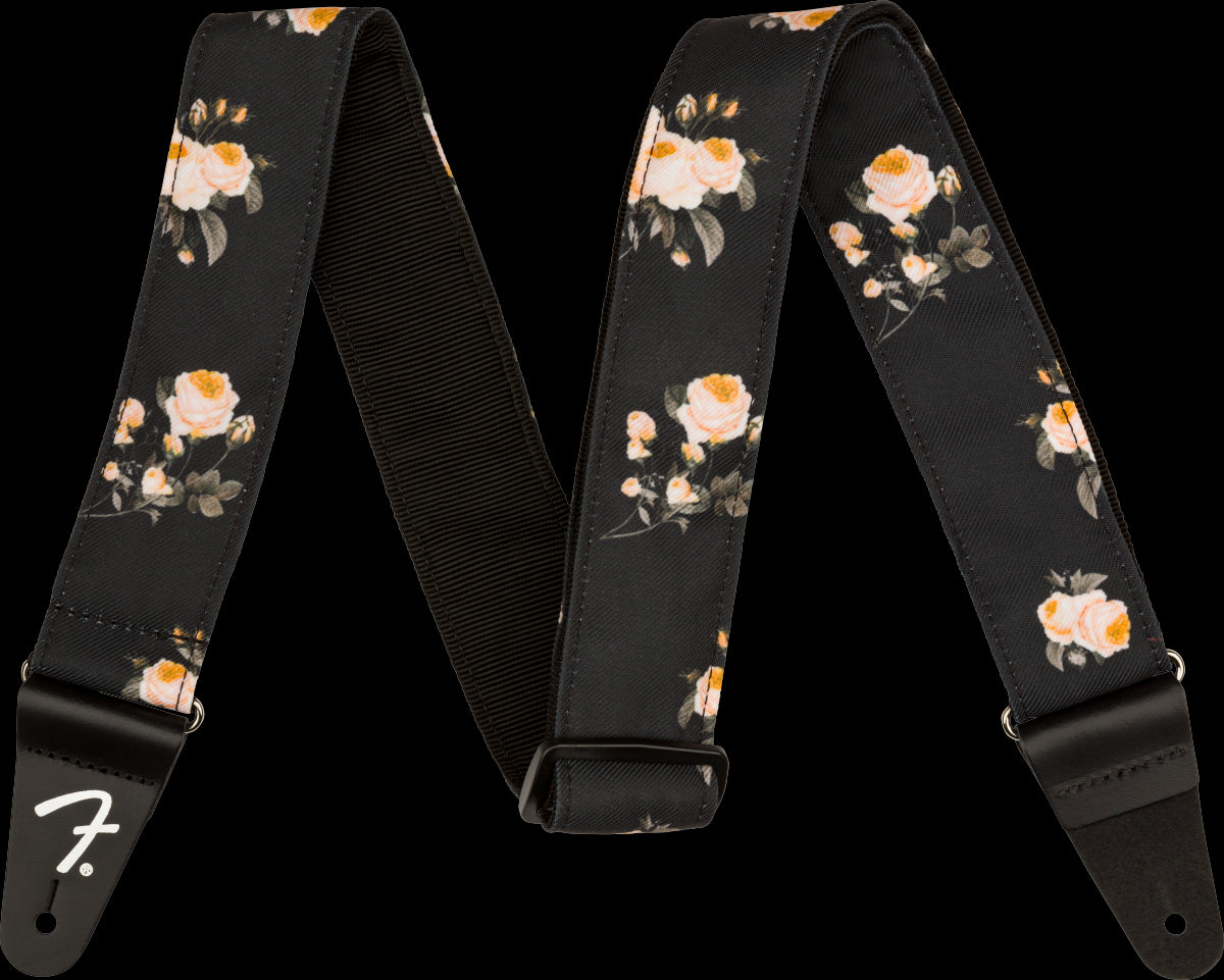 Fender Floral 2" Strap - Black