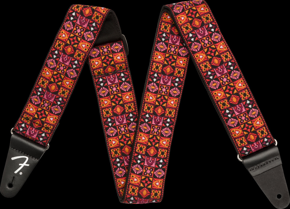 Fender Festival Guitar Strap in Red