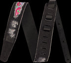 Fender x Wrangler Ripped Denim Strap in Black