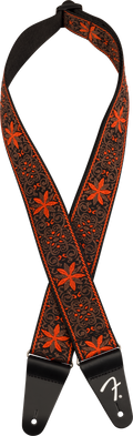 Fender Pasadena Woven Strap Orange Wallflower 2"