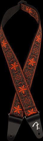 Fender Pasadena Woven Strap Orange Wallflower 2"