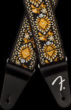 Fender Pasadena Woven Strap Yellow Lotus 2 inch