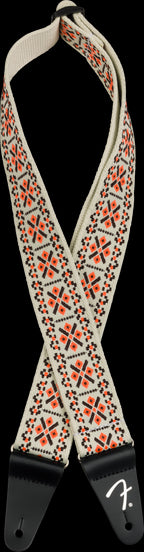 Fender Pasadena Woven Strap Lattice Orange 2"
