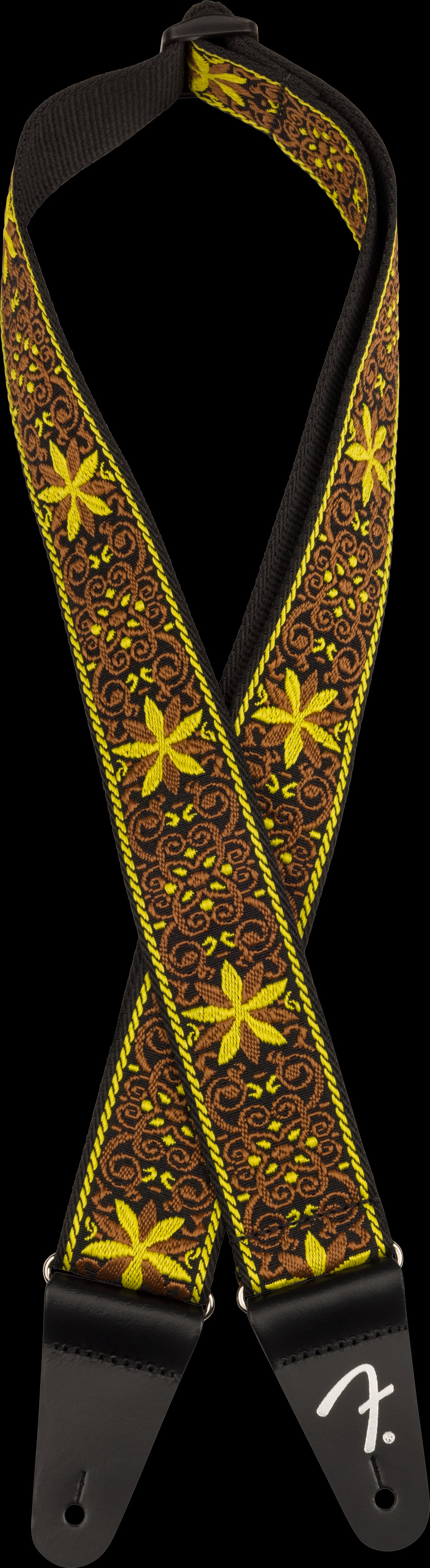 Fender Pasadena Woven Strap Yellow Wallflower 2"