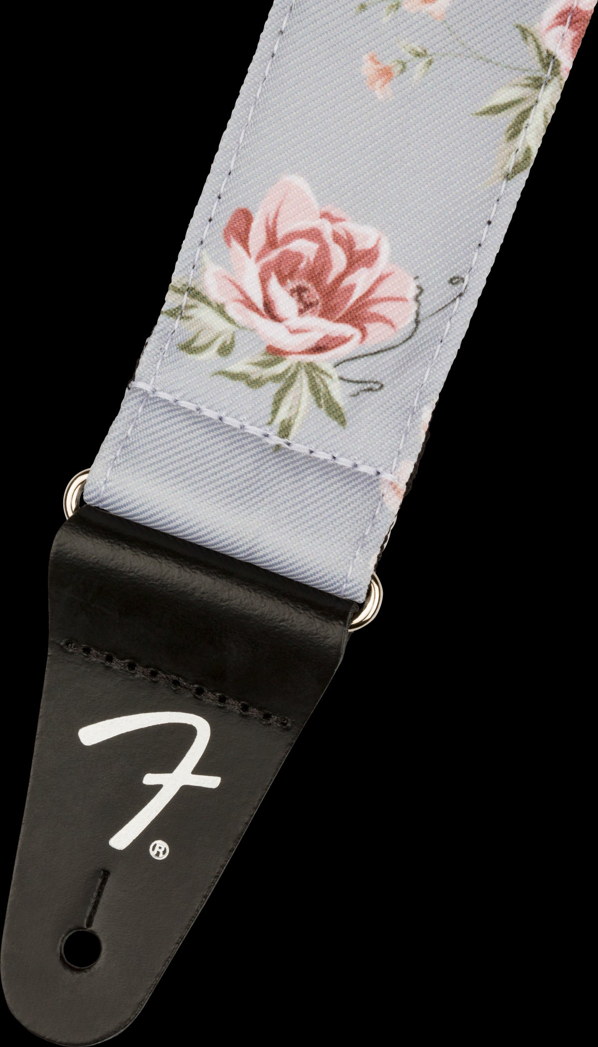 Fender Floral 2" Strap - Gray