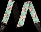 Fender Floral Strap Surf Green
