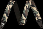 Fender 2" Camo Guitar Strap in Woodland Pallet