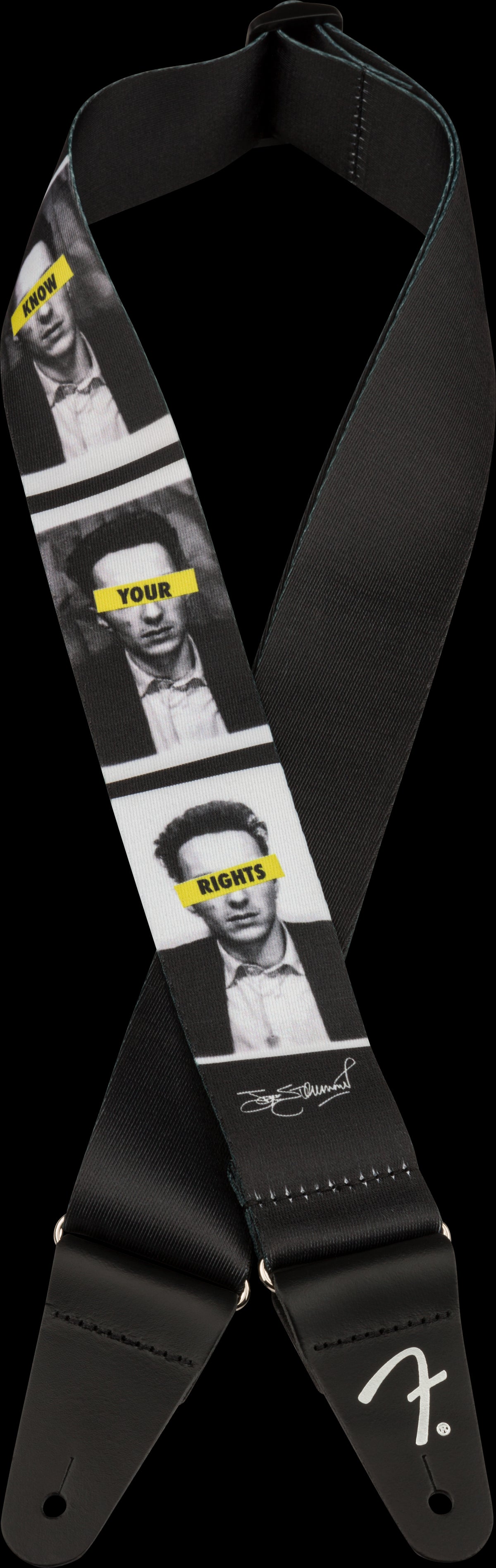 Fender Joe Strummer Know Your Rights Polyester Guitar Strap