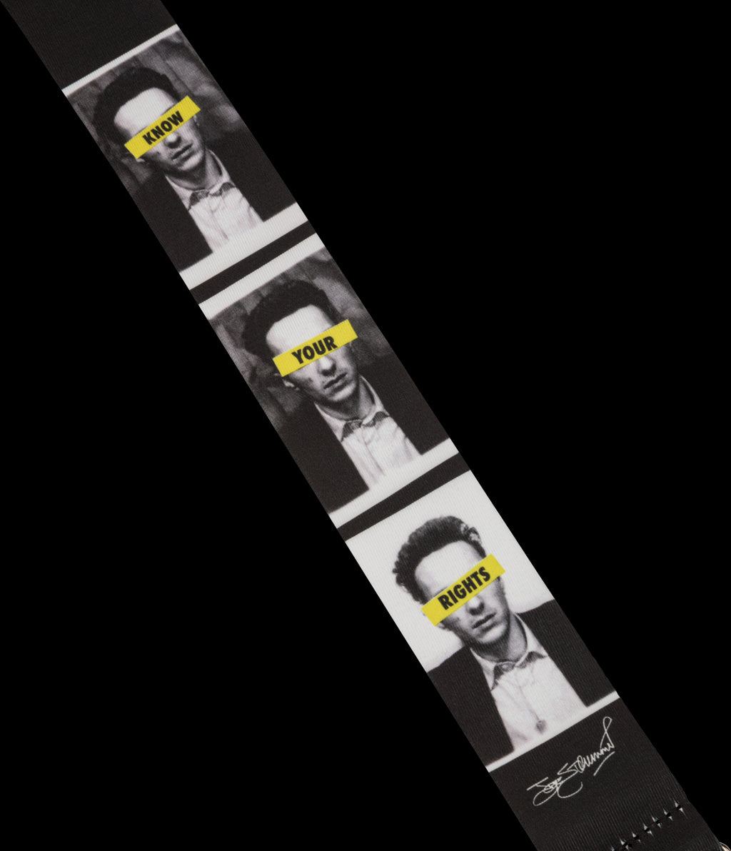 Fender Joe Strummer Know Your Rights Polyester Guitar Strap