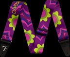 Fender J Mascis Strap Magenta Flower 2"