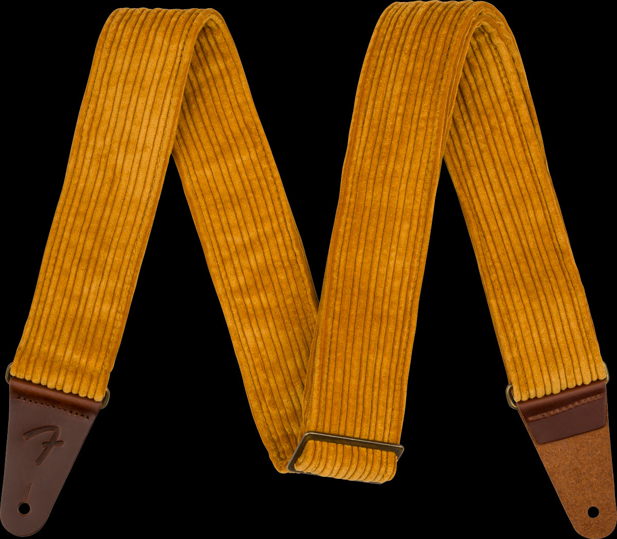 Fender Corduory Strap Blaze Gold-2"