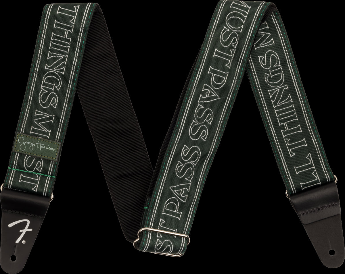 Fender George Harrison All Things Must Pass 2" Logo Strap - Green