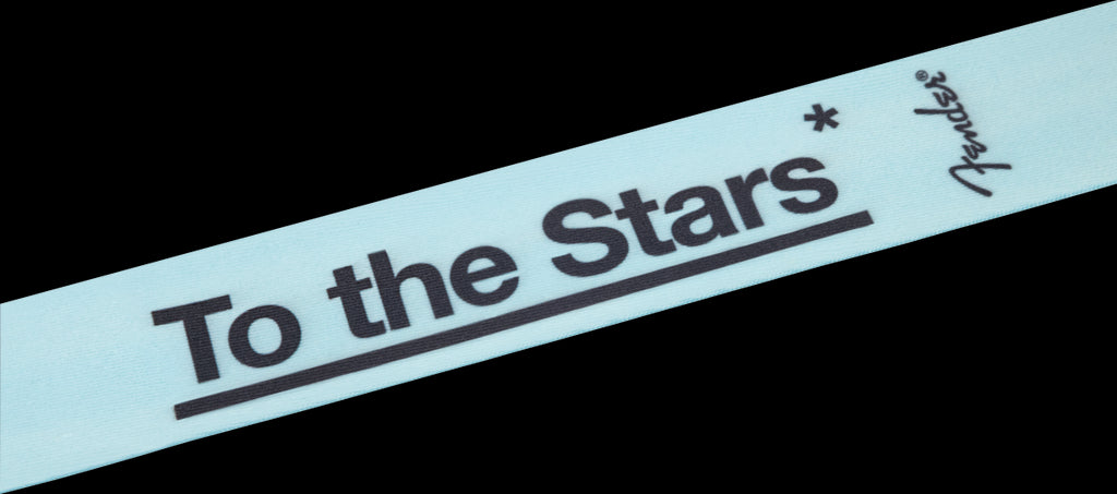 Fender Tom DeLonge To The Stars Strap in Daphne Blue