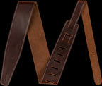 Fender Broken-In Leather 2.5in Guitar Strap in Brown