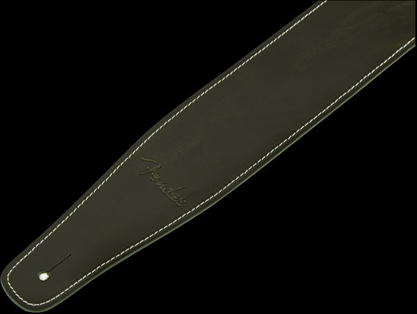 Fender Broken-In Leather 2.5in Guitar Strap in Green