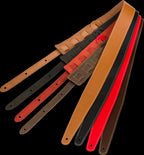 Fender Essentials 2" Leather Strap in Red