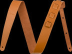 Fender Essentials 2" Leather Strap in Tan