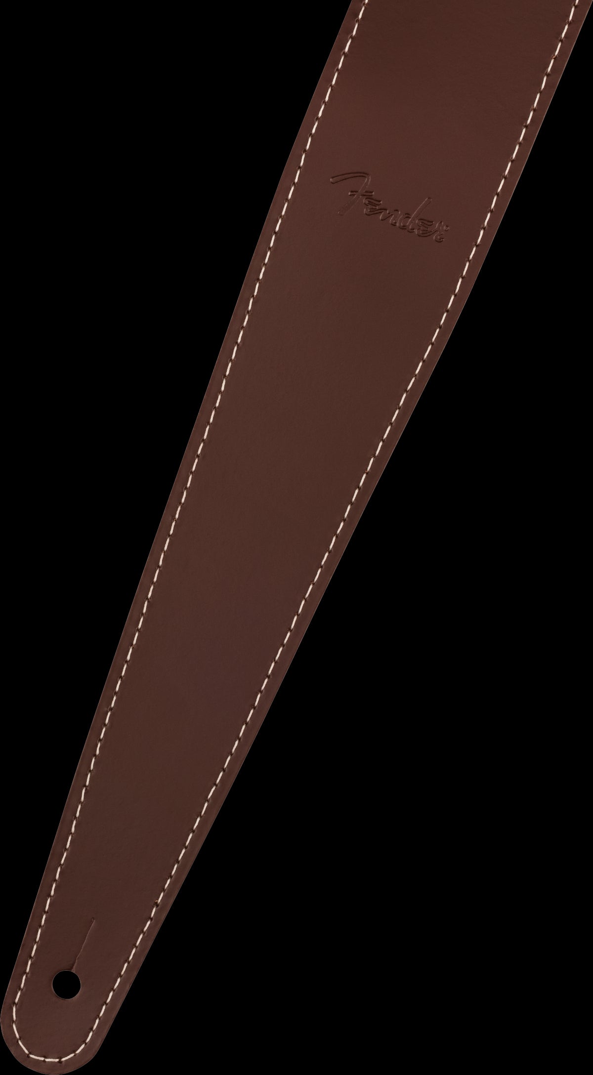 Fender Essentials 2" Leather Strap in Brown
