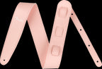 Fender Vegan Leather Guitar Strap - 2.5in - Shell Pink